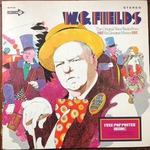 W.C. Fields Original Movie Voice Tracks Vinyl Lp